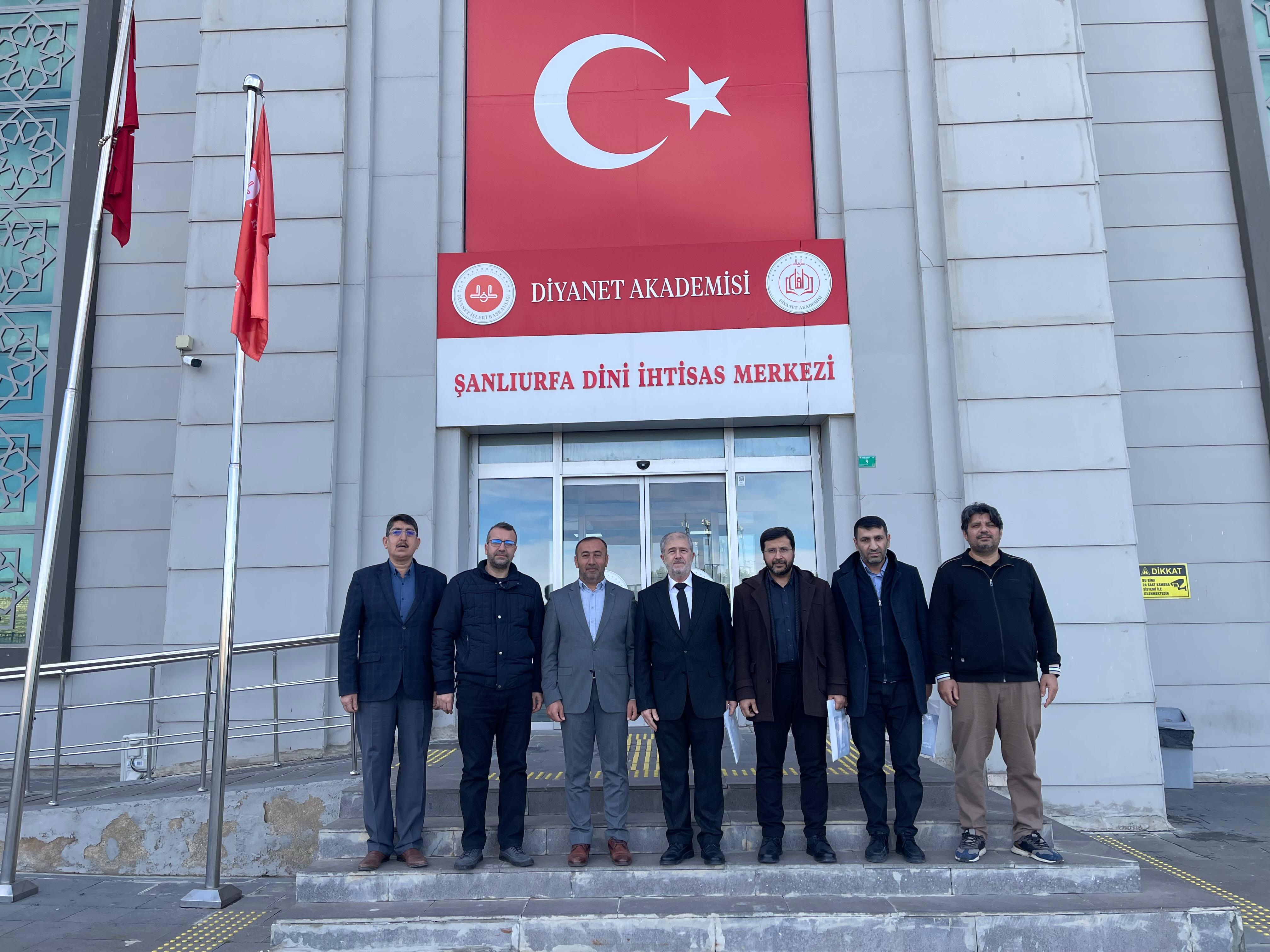 Şanlıurfa Dini İhtisas Merkezi Müdürüne Ziyaret